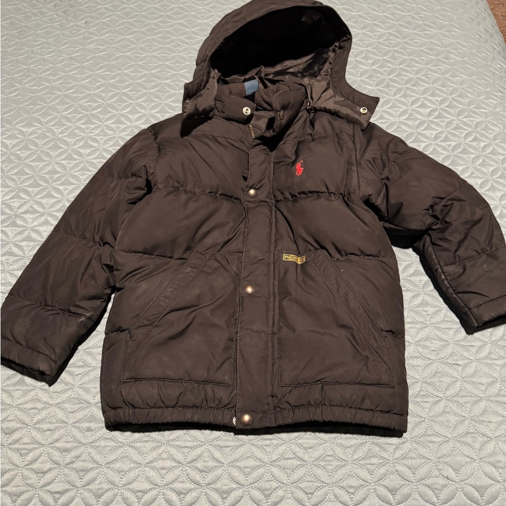 Polo by Ralph Lauren Kids Black Puffer Jacket